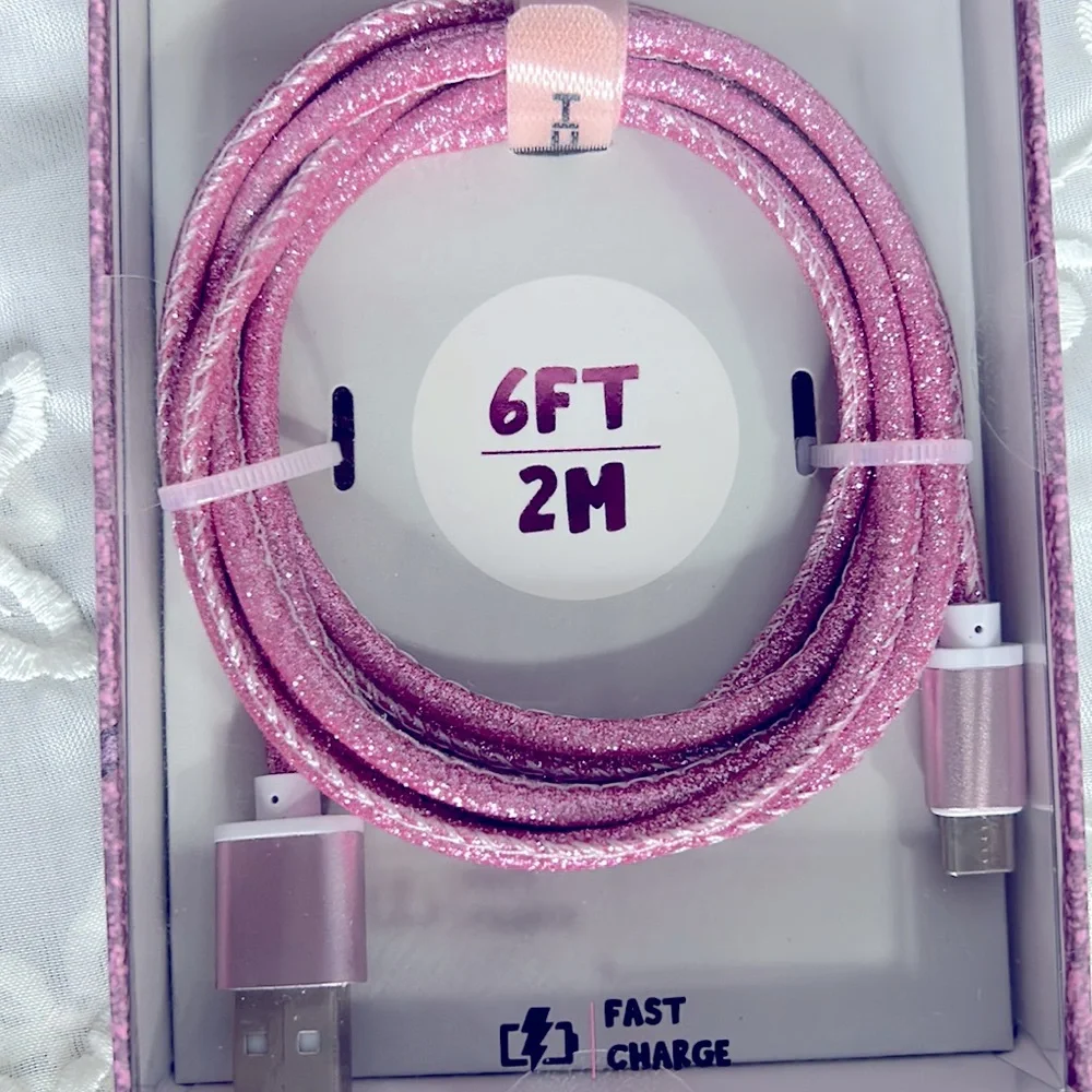 ✨Pink USB Type-C | Charge & Sync Data Cable > for Galaxy & Android devices.✨💖